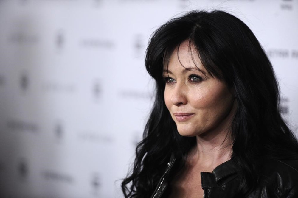 FILE - Shannen Doherty attends the G-Star Fall 2010 collection, in New York, on Feb. 16, 2010. Doherty, the