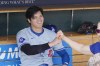 Los Angeles Dodgers designated hitter Shohei Ohtani fist bumps a member of the team in the dugout before the first inning of a baseball game against the Detroit Tigers, Sunday, July 14, 2024, in Detroit. (AP Photo/Carlos Osorio)