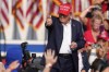 Republican presidential candidate former President Donald Trump speaks at a campaign event in Butler, Pa., on Saturday, July 13, 2024. (AP Photo/Gene J. Puskar)