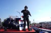 Republican presidential candidate former President Donald Trump is surrounded by U.S. Secret Service agents on stage at a campaign rally, Saturday, July 13, 2024, in Butler, Pa. (AP Photo/Evan Vucci)