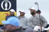 Jon Rahm of Spain watches his tee shot on the third hole during a practice round ahead of the British Open Golf Championships at Royal Troon golf club in Troon, Scotland, Tuesday, July 16, 2024. (AP Photo/Jon Super)