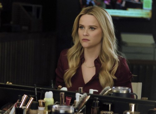 This image released by Apple TV+ shows Reese Witherspoon in a scene from 