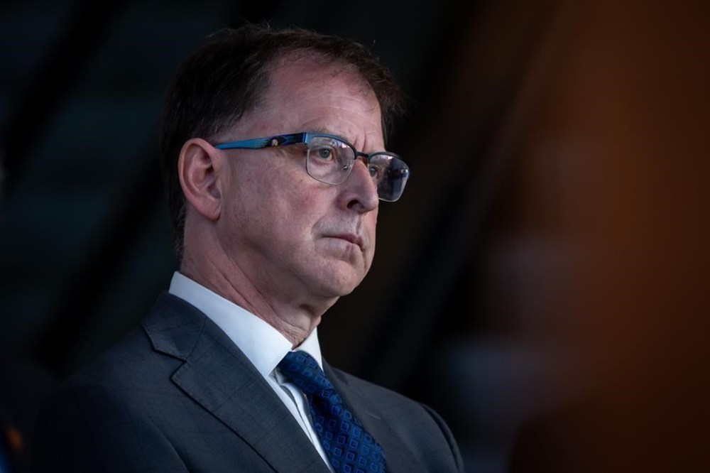 B.C. Minister of Health Adrian Dix waits to speak during an announcement in Surrey, B.C., on June 18, 2024. THE CANADIAN PRESS/Ethan Cairns