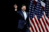 Republican vice presidential candidate Sen. JD Vance, R-Ohio, arrives to speak at a campaign event with Republican presidential candidate former President Donald Trump, Saturday, July 20, 2024, at Van Andel Arena in Grand Rapids, Mich. (AP Photo/Carlos Osorio)