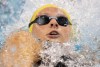Summer McIntosh swims the backstroke leg on her way to winning the women's 200-metre individual medley at the Canadian Olympic swim trials in Toronto on Sunday, May 19, 2024. John Atkinson compares Canada's Olympic swim team in Paris to a complex jigsaw puzzle requiring a deft hand to complete.THE CANADIAN PRESS/Frank Gunn