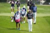 Jhonattan Vegas walks on the fairway on the seventh hole during the final round of the 3M Open golf tournament at the Tournament Players Club, Sunday, July 28, 2024, in Blaine, Minn. (AP Photo/Charlie Neibergall)