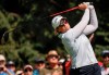 Lauren Coughlin won the 2024 CPKC Women’s Open on Sunday for her first LPGA Tour title. Coughlin, of the United States, hits a tee shot on the second hole during the final round at the LPGA Canadian Women's Open golf tournament in Calgary, Alta., Sunday, July 28, 2024. THE CANADIAN PRESS/Jeff McIntosh