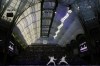 Japan's Koki Kano, left, competes with Hungary's Tibor Andrasfi in the men's individual Epee semifinal match during the 2024 Summer Olympics at the Grand Palais, Sunday, July 28, 2024, in Paris, France. (AP Photo/Andrew Medichini)