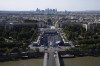 The Champions Park is seen from the Eiffel Tower at the 2024 Summer Olympics, Monday, July 29, 2024, in Paris, France. (AP Photo/Louise Delmotte, Pool)