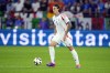 FILE - Italy's Riccardo Calafiori controls the ball during a Group B match between Spain and Italy at the Euro 2024 soccer tournament in Gelsenkirchen, Germany, June 20, 2024. Arsenal signed Calafiori from Bologna on Monday, July 29. (AP Photo/Manu Fernandez, File)