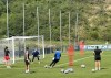 Slotted in a valley along the hilly neighbourhoods on the outskirts of this small French city sits a modest two-field soccer complex that became the controversy epicentre for a reeling Canada Soccer program. Members of Canada's women's soccer team train at Stade Auguste Dury in Saint-Etienne, France on Saturday, July 27, 2024. THE CANADIAN PRESS/Greg Strong