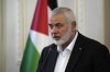 FILE - Hamas chief Ismail Haniyeh speaks during a press briefing after his meeting with Iranian Foreign Minister Hossein Amirabdollahian in Tehran, Iran, March 26, 2024. (AP Photo/Vahid Salemi, File)