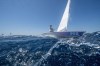 Peru's Stefano Peschiera Loret de Mola sails during practice in the men's dinghy event at the 2024 Summer Olympics, Friday, July 26, 2024, in Marseille, France. (AP Photo/Jacquelyn Martin)