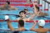 Pan Zhanle, of China, celebrates after winning the men's 100-meter freestyle final at the 2024 Summer Olympics, Wednesday, July 31, 2024, in Nanterre, France. (AP Photo/Ashley Landis)