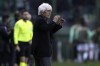 FILE - Former Panathinaikos coach Ivan Jovanovic reacts during a Europa League against Maccabi Haifa in Athens, Greece, Dec. 14, 2023. The 62-year-old Serbian was formally named as the head coach of the Greek national soccer team on Friday, Aug. 2, 2024. (AP Photo/Thanassis Stavrakis, File)