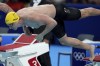 Cameron McEvoy, of Australia, competes in a men's 50-meter freestyle semifinal at the 2024 Summer Olympics in Nanterre, France, Thursday, Aug. 1, 2024. (AP Photo/Ashley Landis)