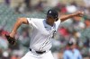 Detroit Tigers pitcher Brant Hurter throws against the Kansas City Royals in the sixth inning of a baseball game, Sunday, Aug. 4, 2024, in Detroit. (AP Photo/Paul Sancya)