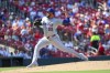 New York Mets starting pitcher Sean Manaea throws during the first inning of a baseball game against the St. Louis Cardinals, Monday, Aug. 5, 2024, in St. Louis. (AP Photo/Scott Kane)