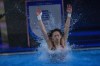 China's Quan Hongchan practices before competing in the men's 3m springboard diving preliminary at the 2024 Summer Olympics, Tuesday, Aug. 6, 2024, in Saint-Denis, France. (AP Photo/Dar Yasin)