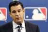 FILE - Former major league outfielder Billy Bean speaks during a news conference at baseball's All-Star game in Minneapolis, July 15, 2014. (AP Photo/Paul Sancya, File)