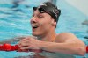 Canada's Finlay Knox, of Okotoks, Alta., reacts after competing in the 200m men's individual medley semifinal during the 2024 Summer Olympic Games in Paris on Thursday, Aug. 1, 2024. Open up any social media app and you’ll see Canadian athletes sharing their Olympic journeys, from behind-the-scenes photos with teammates to silly fashion shows featuring their official team kit. THE CANADIAN PRESS/Christinne Muschi