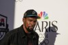 American basketball player Kevin Durant arrives to celebrate the legacy of the U.S. basketball teams at the Team USA House at the 2024 Summer Olympics, Monday, Aug. 5, 2024, in Paris, France. (AP Photo/Natacha Pisarenko)