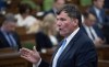 Minister of Public Safety Dominic LeBlanc rises during Question Period, Monday, June 17, 2024 in Ottawa. Leblanc says federal departments are reviewing how two men with suspected links to a terrorist group abroad were allowed into Canada. THE CANADIAN PRESS/Adrian Wyld