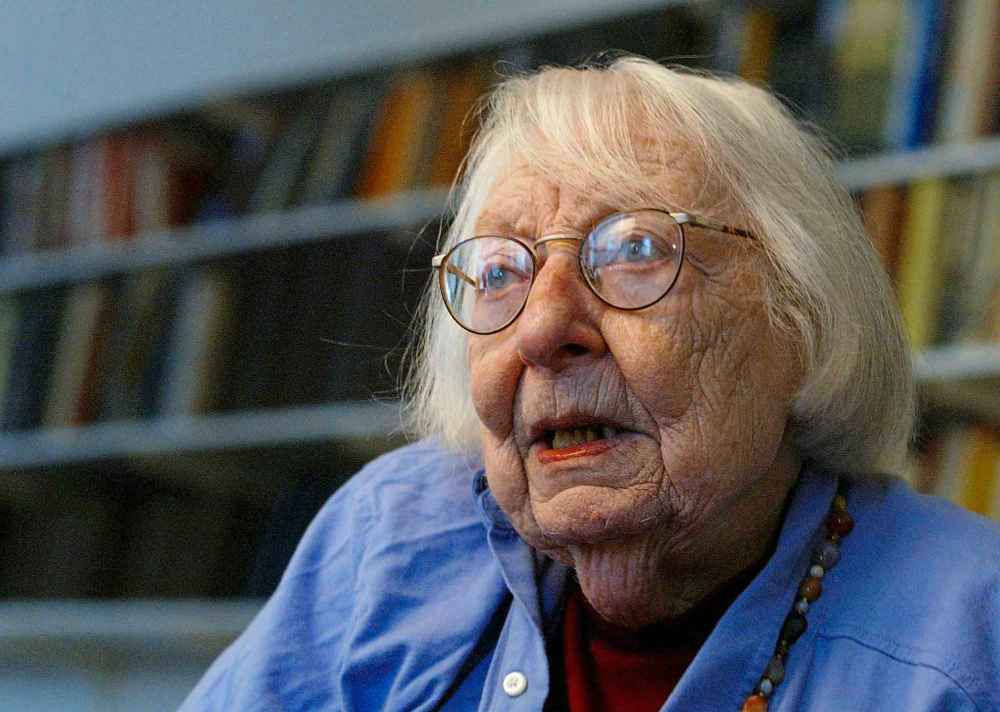 Author and urban activist Jane Jacobs, seen here in 2004, knew the power of observation. (Adrian Wyld / The Canadian Press files)