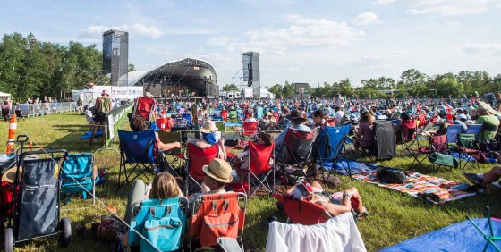 The Winnipeg Folk Fest, which has a cumulative attendance that exceeds 70,000 annually, introduced naloxone training to security staff and first-aid teams in 2017. (Mikaela MacKenzie / Free Press files)