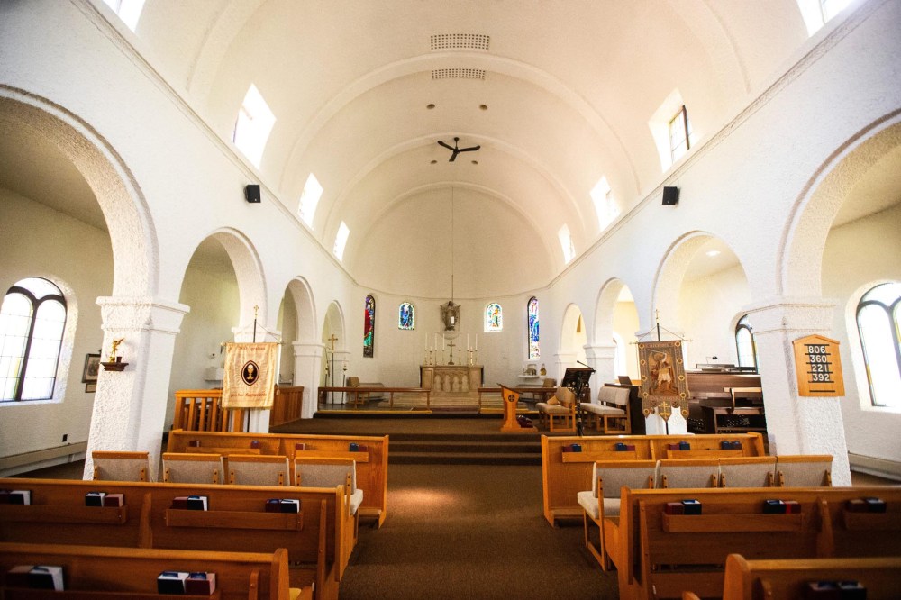 MIKAELA MACKENZIE / FREE PRESS
The Bros. Landreth expect to record their next album at the church, where they will experiment with the acoustics in different rooms.