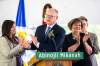 MIKAELA MACKENZIE / FREE PRESS
                                Mayor Scott Gillingham speaks at the Abinojii Mikanah renaming ceremony June 21.