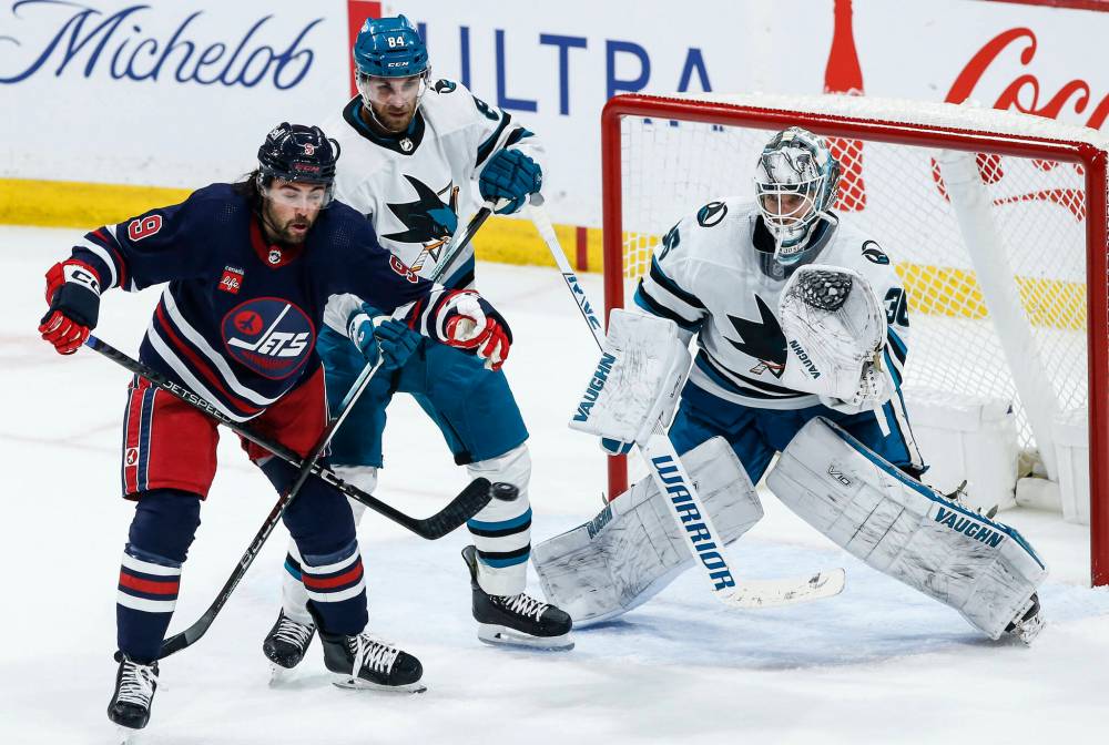 Goaltender Kaapo Kahkonen signed a one-year deal with the Winnipeg Jets that pays him US $1 million. (John Woods / Canadian Press files)