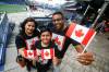 JOHN WOODS / FREE PRESS
                                Muneeba and Michael Khan with son Zion take part in the Canada Day celebrations at Princess Auto stadium Monday, July 1, 2024.