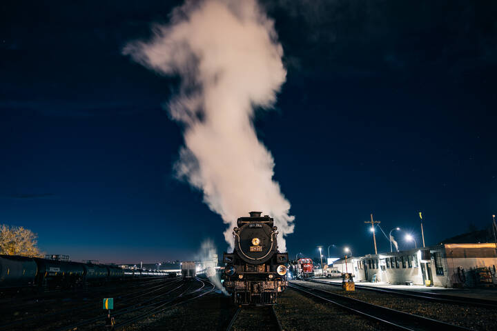 CPKC
The locomotive’s restoration included a three-year rebuild to its original specifications with external details from the 1940s and 1950s.