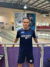 SUPPLIED
                                Jets draft pick Alfons Freij, now 18, at the Hockey For All Centre.