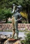 Ruth Bonneville / Free Press Files
                                The Boy with the Boot statue in the Assiniboine Park’s English Gardens is now protected as a heritage resource.