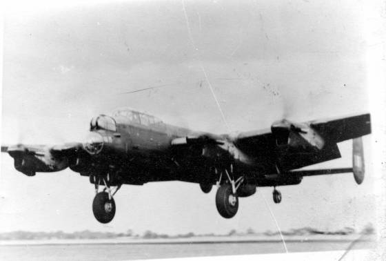 Peter Rokeby’s father piloted a Lancaster for the Royal Canadian Air Force in the Second World War. (Supplied)
