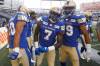 John Woods / THE CANADIAN PRESS files
                                Lucky Whitehead (centre) broke into the CFL with the Blue Bombers in 2019.