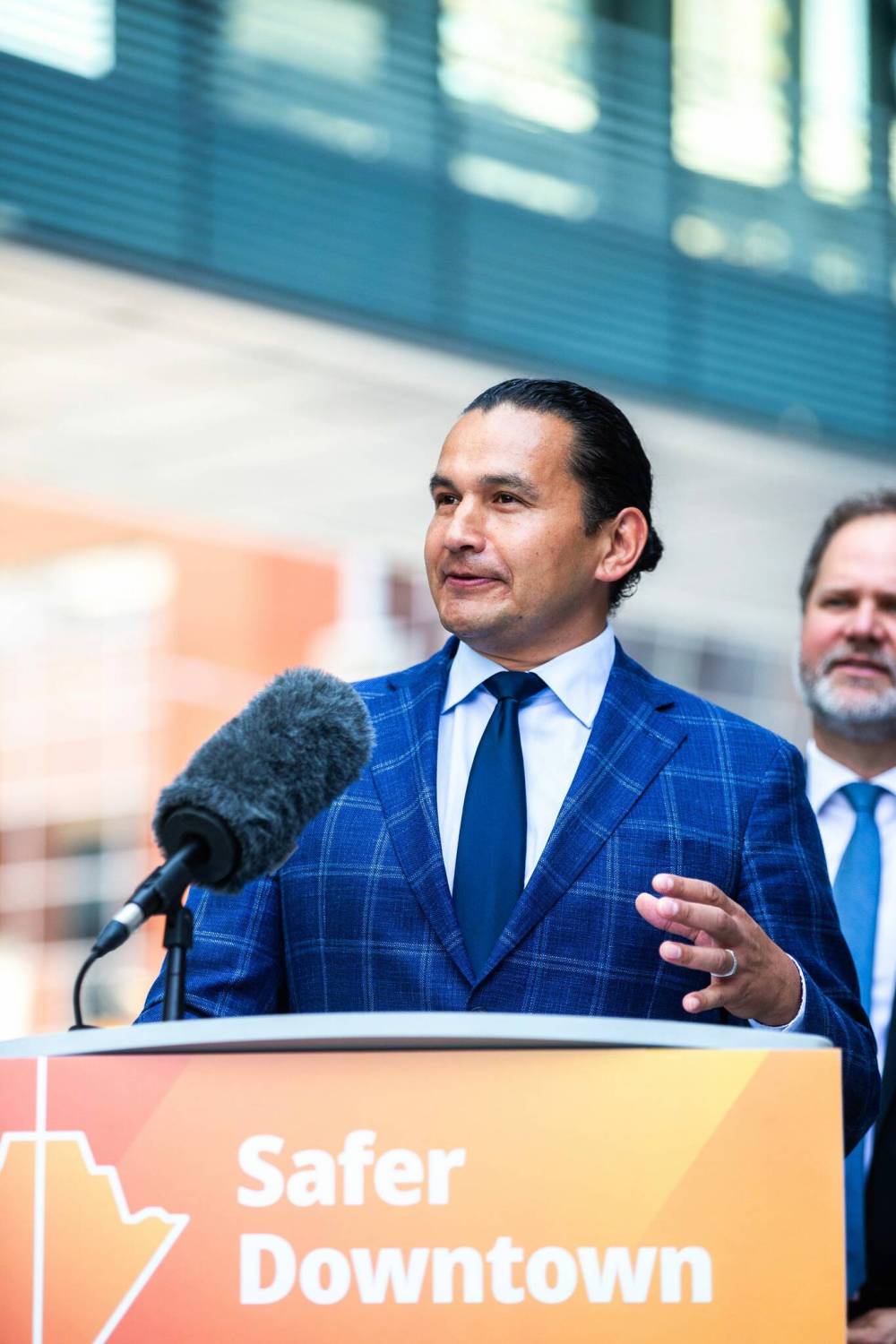 MIKAELA MACKENZIE / FREE PRESS
                                Premier Wab Kinew hinted provincial funding for the sobering centre will be extended beyond the current fiscal year.
