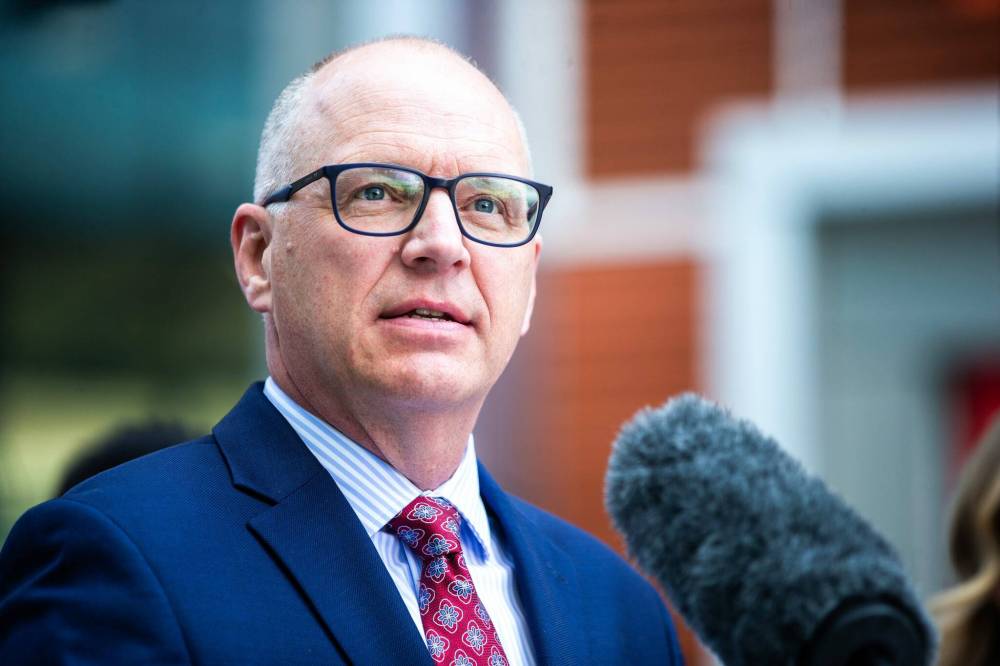 MIKAELA MACKENZIE / FREE PRESS
                                Mayor Scott Gillingham said the measures came together quickly.