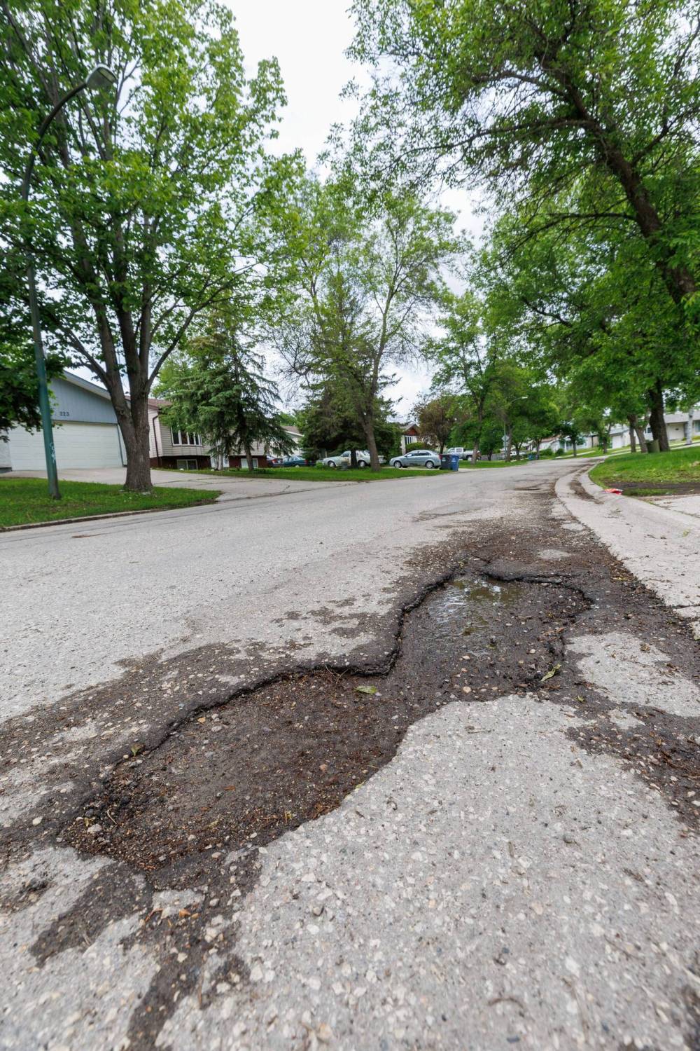 MIKE DEAL / FREE PRESS Files
City workers have filled in more than 179,000 potholes as of July 1.