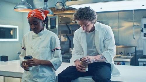 FX 
                                Ayo Edebiri (left) and Jeremy Allen White star in The Bear, which launched its much anticipated third season last month.