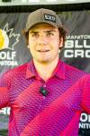 NIC ADAM / FREE PRESS
                                Zostrianos Gross takes a six stroke lead into the third and final round of the Manitoba junior boys golf championship.