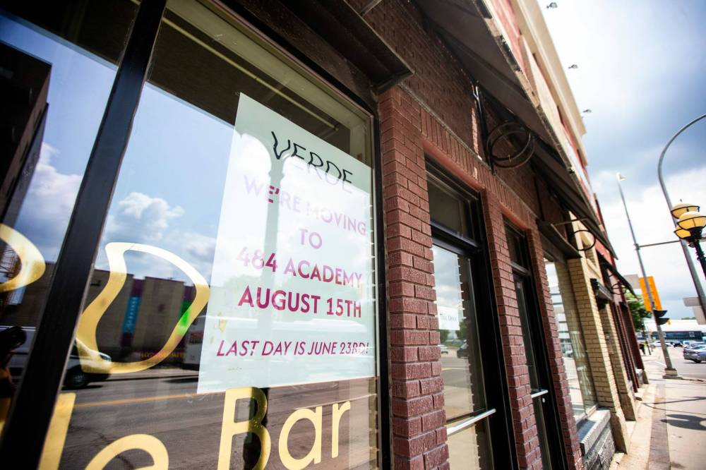 MIKAELA MACKENZIE / FREE PRESS
Verde will be missed, said Zohreh Gervais, executive director of the Osborne Village BIZ.