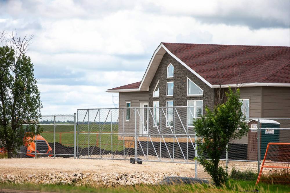 MIKAELA MACKENZIE / FREE PRESS
The new healing lodge, meant for victims' families during the search for the slain women at Prairie Green Landfill.