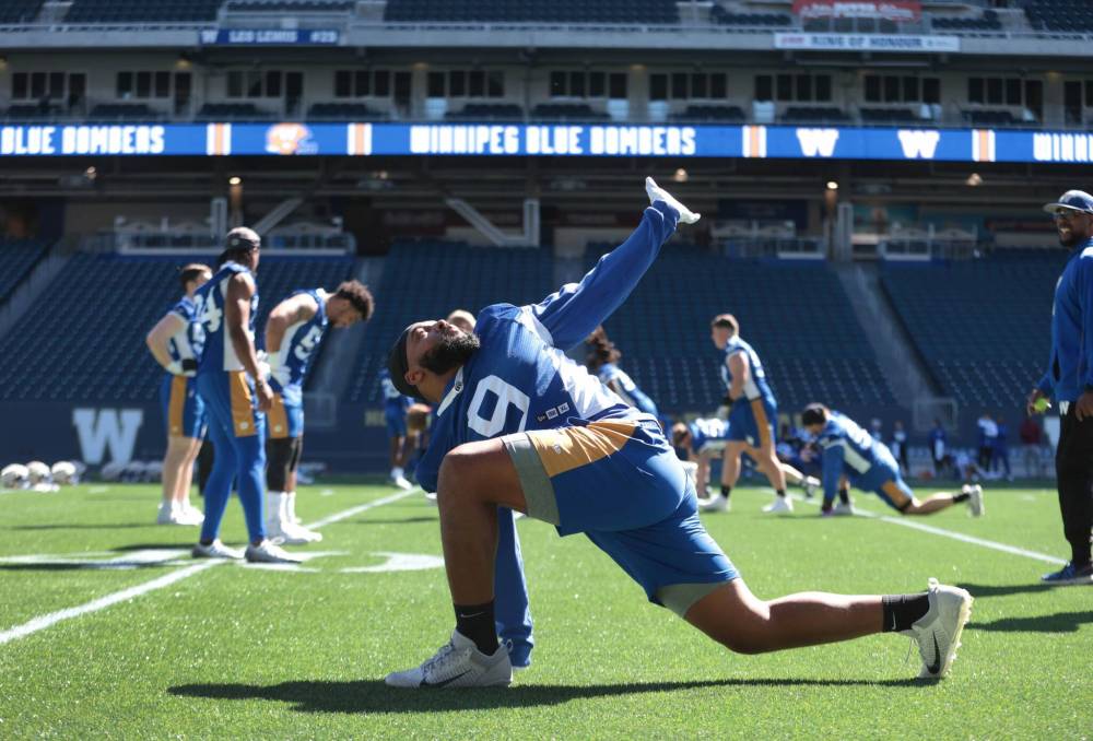 RUTH BONNEVILLE / FREE PRESS FILES
TyJuan Garbutt came to the Bombers with a ton of experience in college.
