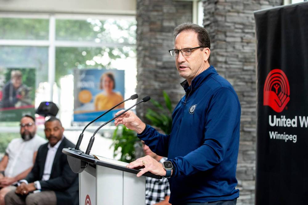 MIKAELA MACKENZIE / FREE PRESS
                                Winnipeg Jets head coach Scott Arniel said he’s excited about the legacy and tradition of the Whiteout parties and their contributions to the community.