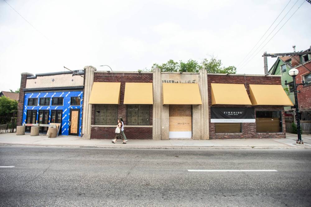 MIKAELA MACKENZIE / FREE PRESS
Baby Baby is expected to open at 135 Osborne in the fall.