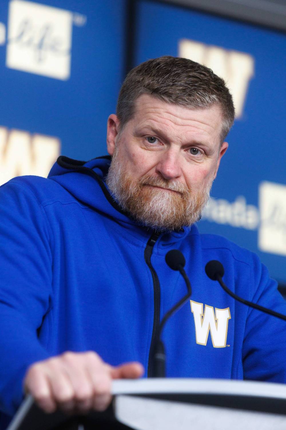 MIKE DEAL / FREE PRESS FILES
Bombers head coach Mike O’Shea