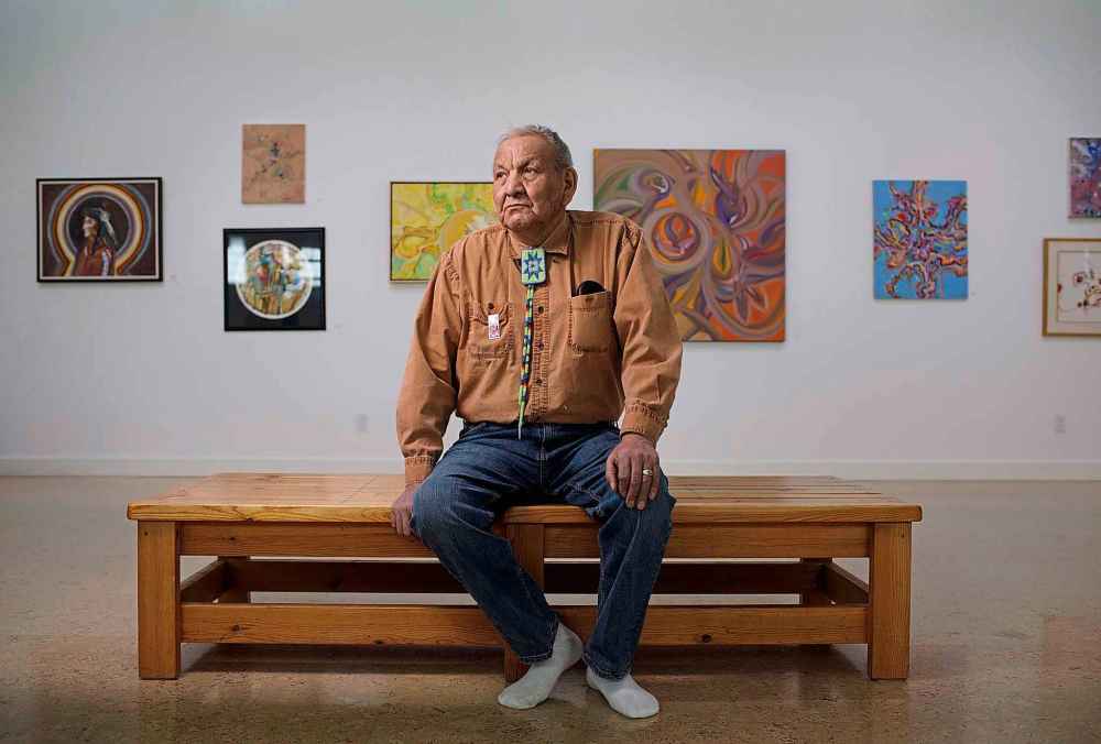 Jason Franson / The Canadian Press Files 
Alex Janvier once designed a $200 coin for the Royal Canadian Mint.